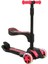 Cool Wheels LED Işıklı Oturaklı Katlanabilir 3 Tekerlekli Scooter Pembe 1