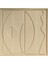 Minimalist Dekorasyon Için 3D Kum Dokulu Soyut Sanat Tablosu, Evinize Derinlik KATIN-Sis Bulutu90X90T3D4-40710 3