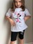"disney Minnie Mouse" Baskılı Kız Çocuk Takımı (Siyah Tayt) 1