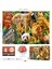 500 Parça Vahşi Hayvanlar Kolajı Puzzle - 19550 - Wild Animal Collage 3