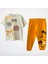 Safari Friends Nakışlı 2'li Takım – Hardal 2