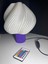 Şık Spiral Abajur Rgb Kumandalı 1