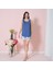 Over Sleep 1951 Kadın Yazlık Şortlu Askılı Pijama Takım 1