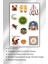 6' Lı Ramazan ve Islami Temalı Sticker Seti / Bullet Journal Scrapbook Kolaj Için Uygun 2