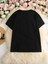 Baskılı Oversize Bisiklet Yaka T-Shirt - Siyah 2