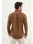 Desenli Slim Fit Uzun Kollu Keten Erkek Gömlek 2