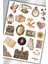 Vintage Temalı Sticker Planner Ajanda Bullet Journal Için Uygun 3