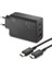 Galaxy F22 Uyumlu 65W Usb+Pd+Pd ( 3 ) Girişli Süper Fast Type-C Şarj Aleti + Kablo ( Orginal Subzero) 1