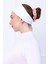 Bandana Beyaz Geçme Dikişsiz Tesettür Bone - Spor Saç Bandı 2