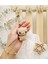 ilmekhobievi Amigurumi Yavru Ayı Oyuncak ve Anahtarlık Sütlü Bej 6 cm (1 Adet) 1