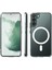 Samsung Galaxy S22 Plus Kılıf Magsafe Kılıf Özellikli Mıknatıslı Kılıf Şeffaf Silikon - Şeffaf 1