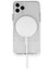 iPhone 12 Pro Kılıf Magsafe Kılıf Özellikli Mıknatıslı Kılıf Şeffaf Silikon - Şeffaf 3