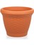 SO-HS01 Plastik Hasır Desenli Dekoratif Saksı 3.3 Litre No 1 1
