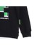 Minecraft Baskılı Uzun Kollu Kapüşonlu Erkek Çocuk Hoodie Sweatshirt Siyah 001-0002043 4