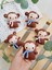 Amigurumi Mavi Atkılı Maymun Oyuncak ve Anahtarlık 9 cm (1 Adet) 1
