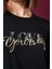 26020 Kadın Love Yourself Yuvarlak Yaka Leopar Desen Uzun Kol Pijama Takım 5