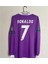 Cristiano Ronaldo Real Madrid 2017 Sezon Cardif Ligi Uzun Kol Mor Yetişkin T-Shrt 3