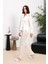 6035 Saten Gecelik Sabahlık Pijama Takım Şort Takım 6'lı Gelin Çeyiz Set 5