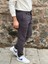 Erkek Slim Fit Beli Lastikli Ipli Fermuarlı Likralı Ascoli Kumaş Rahat Jogger 4