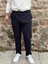 Erkek Slim Fit Beli Lastikli Ipli Fermuarlı Likralı Ascoli Kumaş Rahat Jogger 2