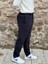 Erkek Slim Fit Beli Lastikli Ipli Fermuarlı Likralı Ascoli Kumaş Rahat Jogger 3