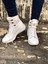 BA0600 Bağcıklı Beyaz Boksör Unisex Spor Postal Bot 4