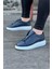 WG010 Lacivert Cilt Erkek Casual Ayakkabı 2