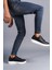 SLW151 Boost Bağcıklı Cilt Erkek Günlük Sneaker Ayakkabı Cbt - Siyah 3