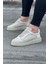 WG019 Bej Triko Erkek Casual Ayakkabı 1