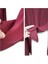 Silk Andcashmere S- M- L Uyumlu Bordo Triko Asimetrik Şal Hırka 6