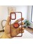 Samsung Galaxy A22/M22 Uyumlu Standlı Kenarları Renkli Kılıf(Bordo) 1