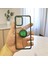 Samsung Galaxy A03 Uyumlu Standlı Kenarları Renkli Kılıf(Yeşil) 1