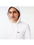 Erkek Classic Fit Fermuarlı Beyaz Sweatshirt 2