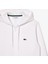 Erkek Classic Fit Fermuarlı Beyaz Sweatshirt 5