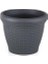 SO-HS02 Plastik Hasır Desenli Dekoratif Saksı 6 Litre No 2 1