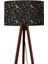 Desenli Tripod Lambader Siyah 2