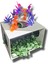 Balık Mağarası Gezinme Gizlenme Alanı 12X10X8 cm Yapay Bitkiler Dahil 4