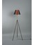 Pier Metal Lambader Siyah-Mavi-Kiremit (38 x 38 x 145 cm ) 1