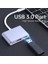 Type-C 3in1 HDMI 4K USB 3.0 Görüntü Veri Aktarımı Sağlar USB Adaptör Notebook ve Macbook ile Uyumlu Tc-23 3