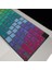 Arapça Klavye Macbook Air Pro Kılıf M1-M2-M3, Dazzle A2681 A3113, A2941 A3114, A2442 A2779 A2992 A2918, A2485 A2780 A2991 ile Uyumlu Pembe Yeşil 3