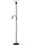Okuma Lambalı Yer Lambası Lambader Siyah 178 cm JC015 4