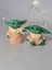Baby Yoda 2 Li Set - 6 cm Figür Büst Koleksiyon Hediye Hobi 1