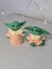 Baby Yoda 2 Li Set - 6 cm Figür Büst Koleksiyon Hediye Hobi 2