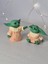 Baby Yoda 2 Li Set - 6 cm Figür Büst Koleksiyon Hediye Hobi 4