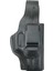 Glock 19 Uyumlu Gerçek Deri Silah Kılıfı Siyah Metal Maşalı Iş-Dış Kılıf 2