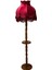 Bordo Sehpalı Vintage Lambader 170 x 45 cm 1