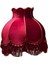 Bordo Sehpalı Vintage Lambader 170 x 45 cm 4