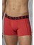 Kırmızı Erkek Modal Torbalı Normal Paça Boxer 1777 1