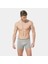 Erkek Likralı Boxer (2'li Paket) 126/GRI 2