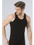 Erkek Halter Yaka Likralı Spor Atlet 171/SIYAH 5
